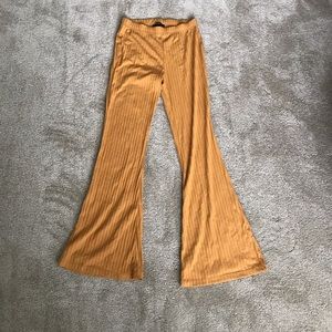Yellow Flare Pants
